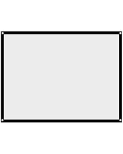 100" Portable Indoor Outdoor Projector Screen, 100 inch 16:9 HD Portable Foldable Anti-Crease Projection Movies Screen for Home Theater Outdoor Indoor Home Office